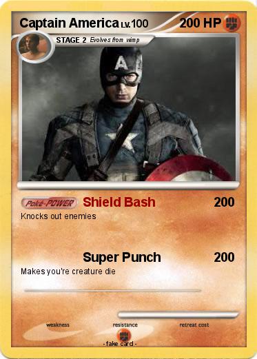 Pokemon Captain America