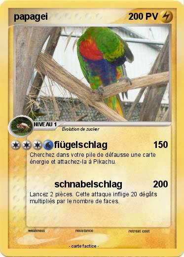 Pokemon papagei