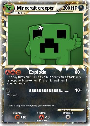 Pokemon Minecraft creeper