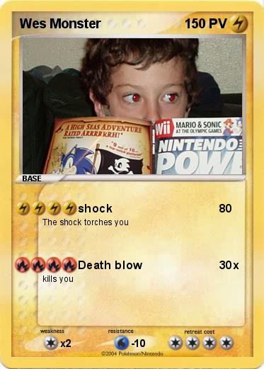 Pokemon Wes Monster