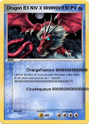 Pokemon Dragon EX NIV X 99999991