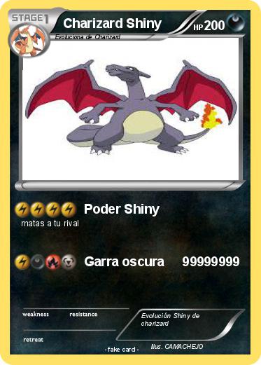 Pokemon Charizard Shiny