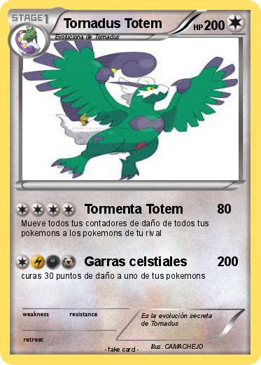 Pokemon Tornadus Totem