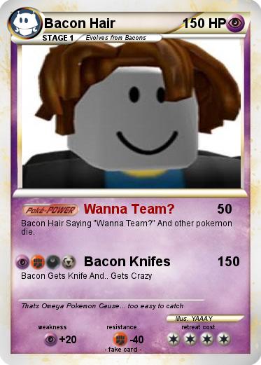Pokemon Bacon Hair
