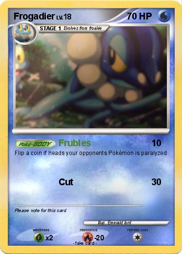 Pokemon Frogadier