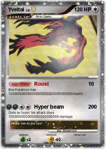 Pokemon Yveltal