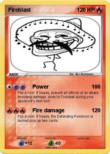 Pokemon Fireblast