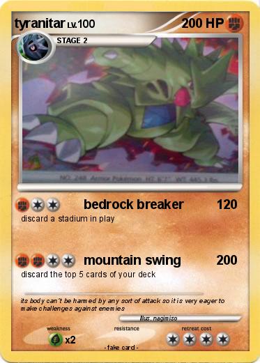 Pokemon tyranitar