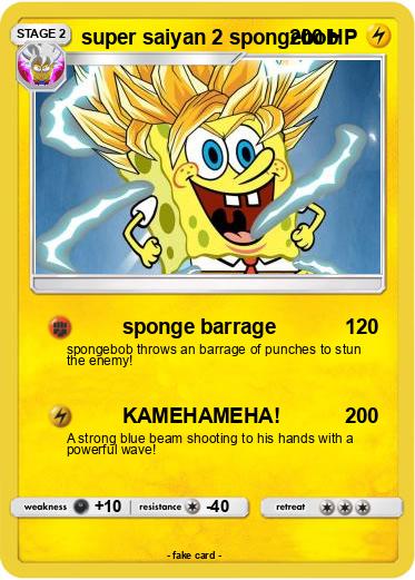 Pokemon super saiyan 2 spongebob