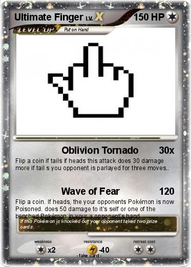 Pokemon Ultimate Finger