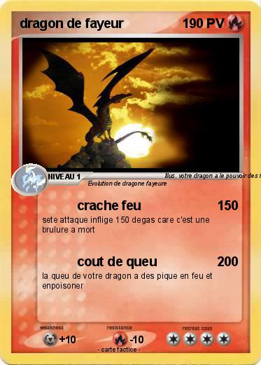 Pokemon dragon de fayeur