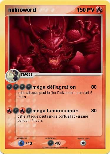 Pokemon milnoword