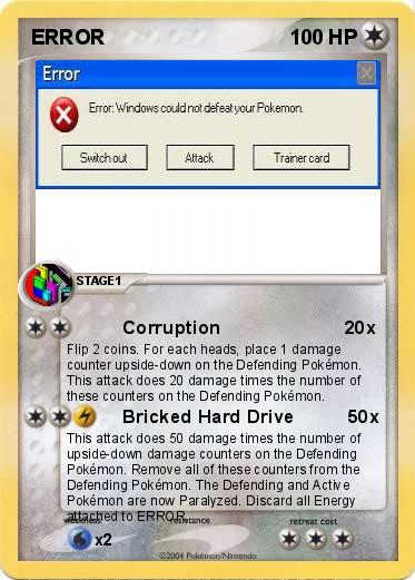 Pokemon ERROR