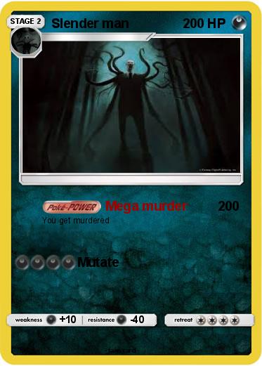 Pokemon Slender man