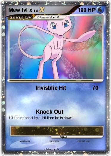 Pokemon Mew lvl x