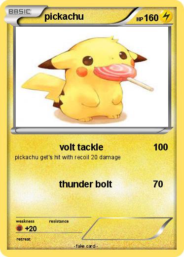 Pokemon pickachu