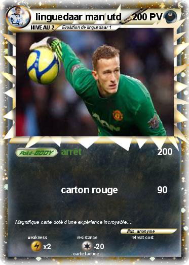 Pokemon linguedaar man utd