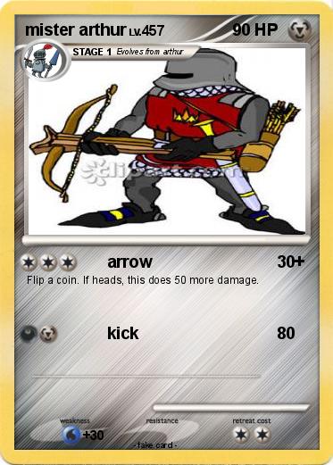 Pokemon mister arthur