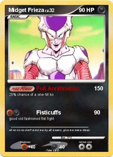 Pokemon Midget Frieza