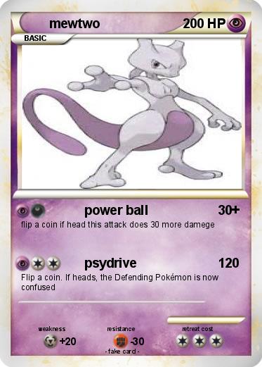 Pokemon mewtwo