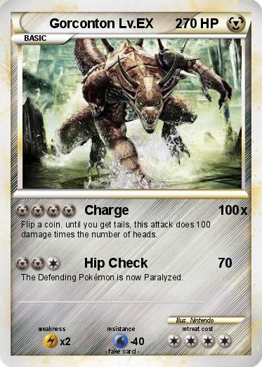 Pokemon Gorconton Lv.EX      2