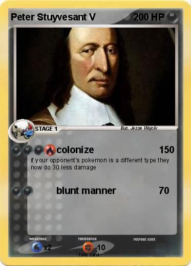 Pokemon Peter Stuyvesant V