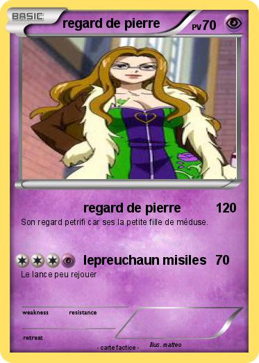 Pokemon regard de pierre