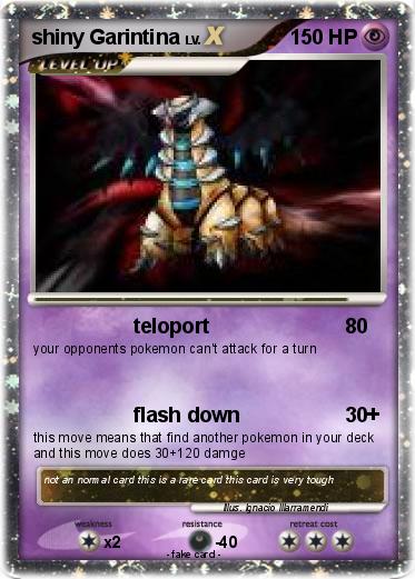 Pokemon shiny Garintina