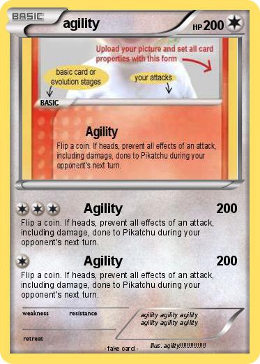 Pokemon agility