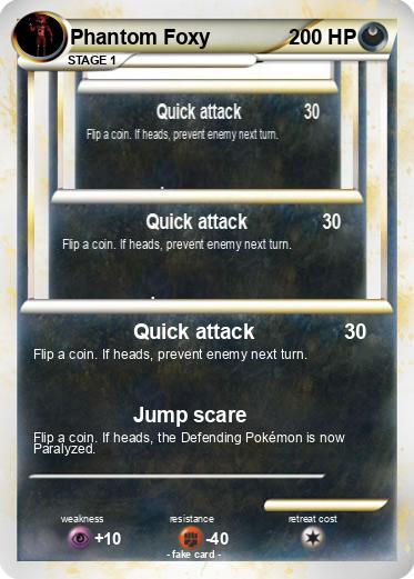 Pokemon Phantom Foxy