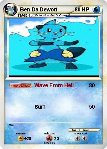 Pokemon Ben Da Dewott