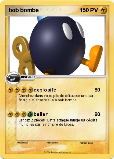 Pokemon bob bombe