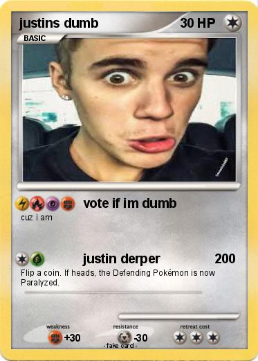 Pokemon justins dumb