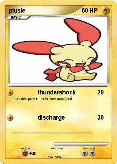 Pokemon plusle