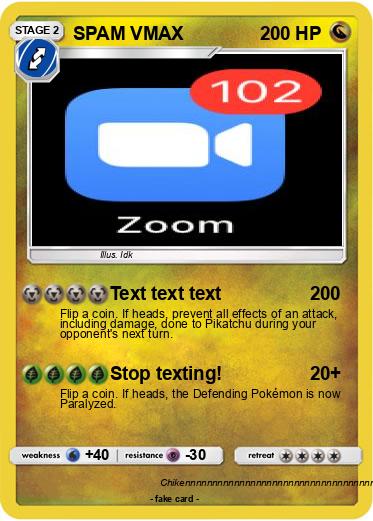 Pokemon SPAM VMAX