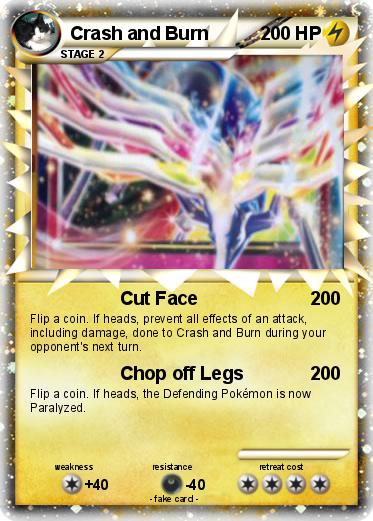 Pokemon Crash and Burn