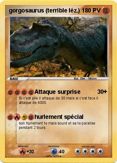 Pokemon gorgosaurus (terrible léz.)
