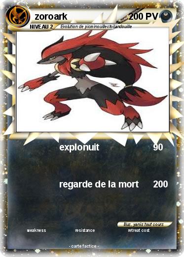 Pokemon zoroark