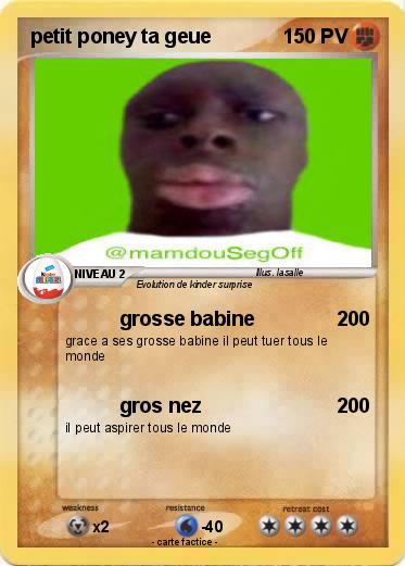 Pokemon petit poney ta geue
