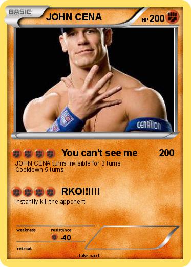 Pokemon JOHN CENA