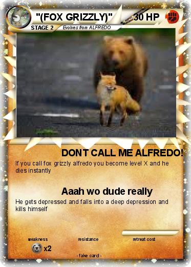 Pokemon "(FOX GRIZZLY)"