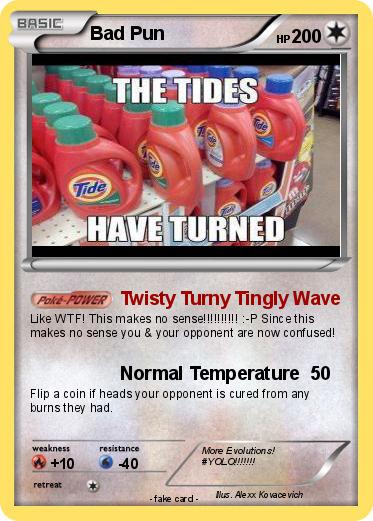 Pokemon Bad Pun