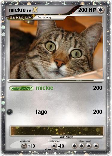 Pokemon niickie