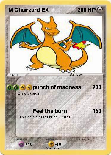 Pokemon M Chairzard EX
