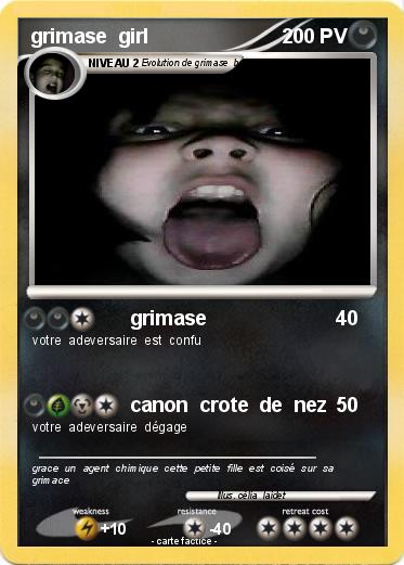 Pokemon grimase  girl