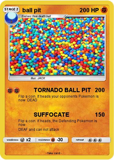 Pokemon ball pit