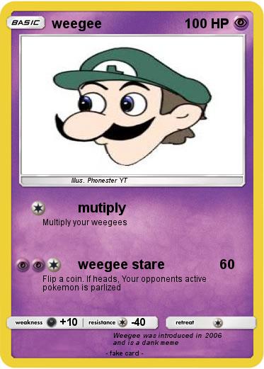 Pokemon weegee