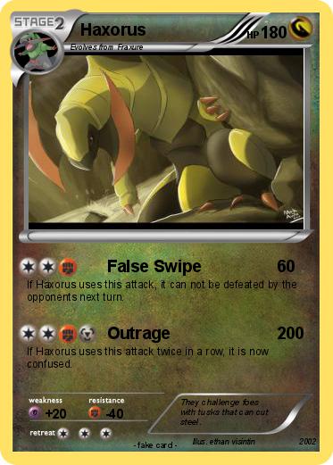 Pokemon Haxorus