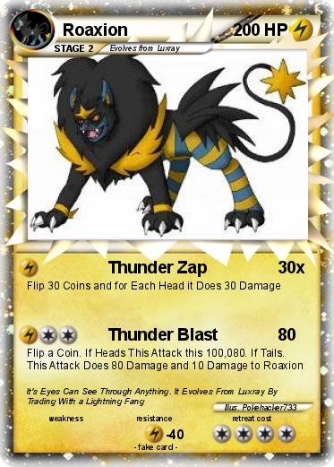 Pokemon Roaxion