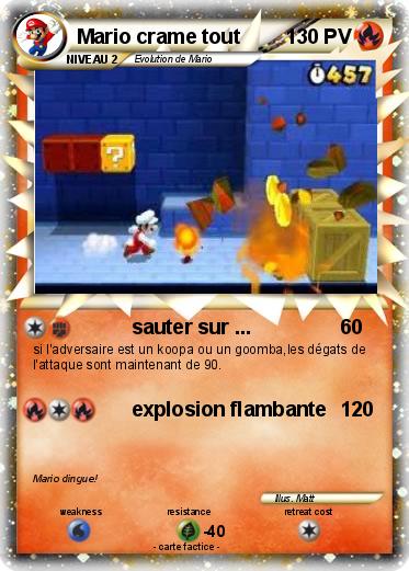 Pokemon Mario crame tout